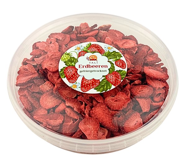 Erdbeeren gefriergetrocknet (Scheiben)